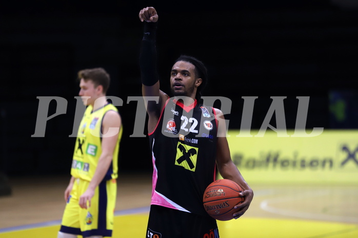 Basketball Superliga 2021/22, Grunddurchgang 13.Runde UBSC Graz vs. Raiffeisen Flyers Wels