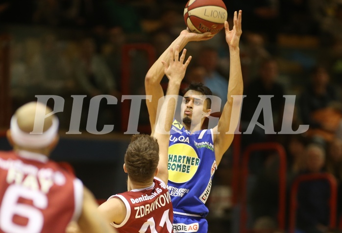 Basketball ABL 2017/18, Grunddurchgang 16.Runde Traiskirchen Lions vs. Gmunden Swans