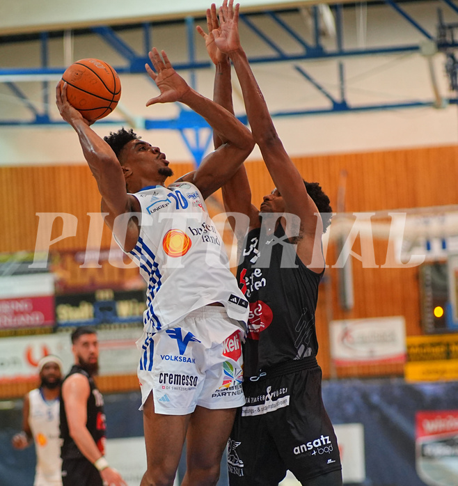 Basketball Superliga 2024/25, Playoffs, Viertelfinale Spiel 1 Oberwart Gunners vs. Kapfenberg Bulls