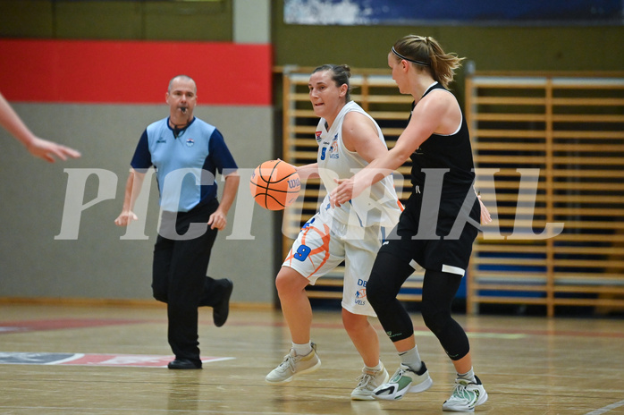 Basketball Superliga 2024/25, Grunddurchgang 1.Runde, DBB Wels vs Basket Flames Women,

