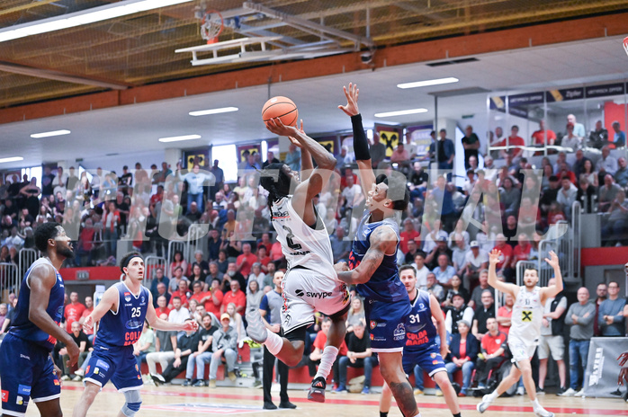 Basketball Superliga 2024/25, Playoff, Viertelfinale Spiel 3, Flyers Wels vs BBC Nord Dragonz,