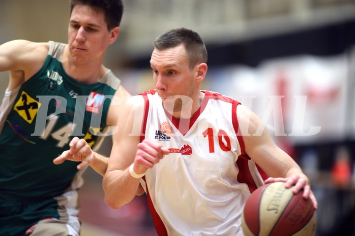 Basketball 2.Bundesliga 2016/17, Grunddurchgang 22.Runde UBC St.Pölten vs. Dornbirn Lions



