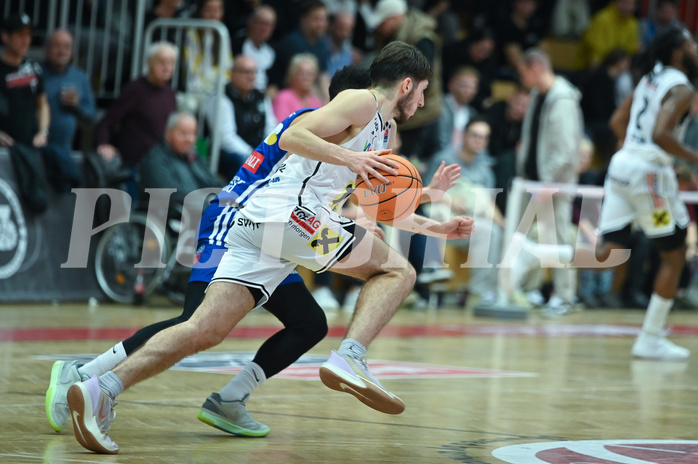 Basketball, Superliga 2024/25, Grunddurchgang 12.Runde, Flyers Wels vs. Oberwart Gunners,