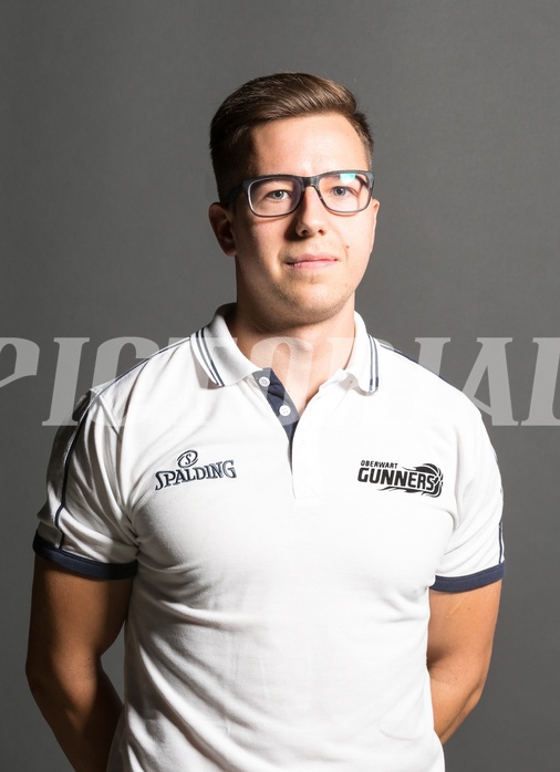 Basketball, ABL 2017/18, Teampictures, Oberwart Gunners, , Johannes Mittl (Physio)