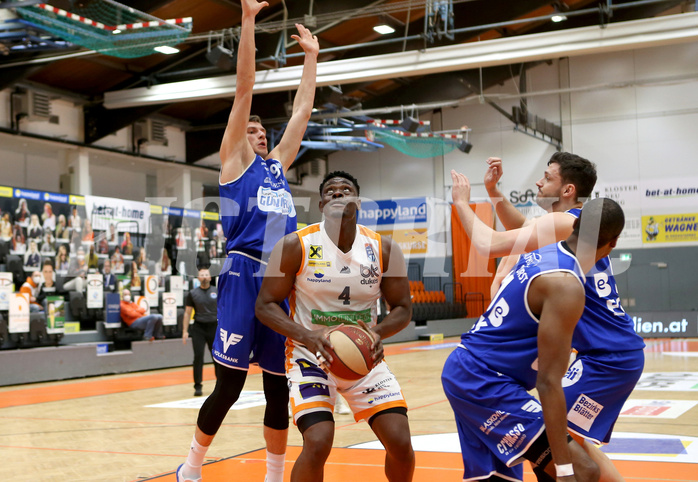 Basketball Superliga 2020/21, 7. Plazierungsrunde Klosterneuburg Dukes vs. Oberwart Gunners