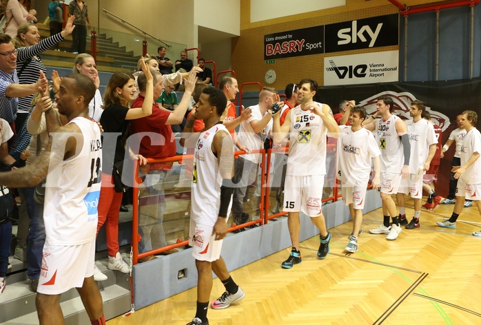 Basketball ABL 2015/16 Grunddurchgang 35.Runde Traiskirchen Lions vs. WBC Wels


