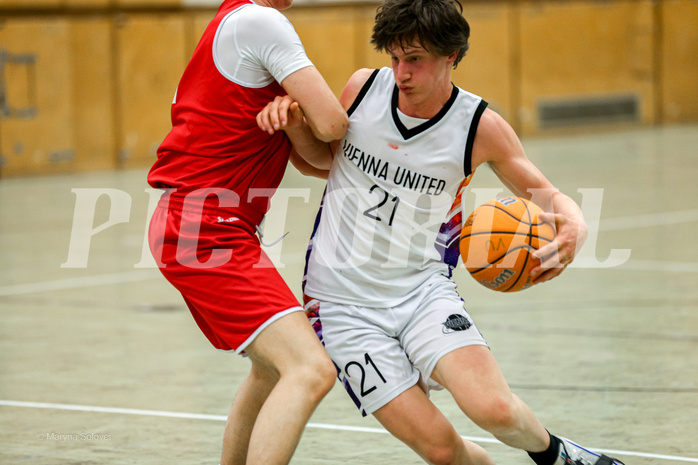 13.04.2025 Österreichischer Basketballverband 2024/25, SLMU19, Vienna United vs. SG Salzkammergut