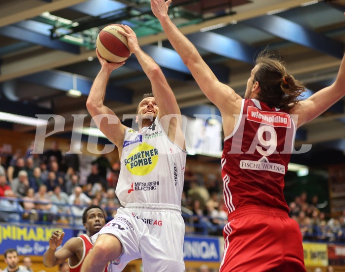 Basketball ABL 2017/18, Grunddurchgang 17.Runde Gmunden Swans vs. BC VIenna