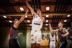Basketball, 2.Bundesliga, Playoff VF Spiel 2, Mattersburg Rocks, Villach Raiders, Marco SOLDO (7)