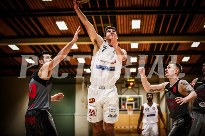 Basketball, 2.Bundesliga, Playoff VF Spiel 2, Mattersburg Rocks, Villach Raiders, Marco SOLDO (7)