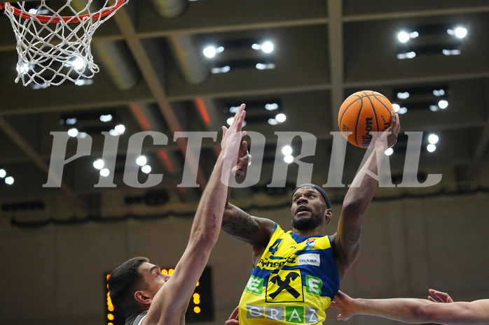 Win2day Basketball Superliga 2023/24, 3. Platzierungsrunde, UBSC Graz vs. Klosterneuburg



