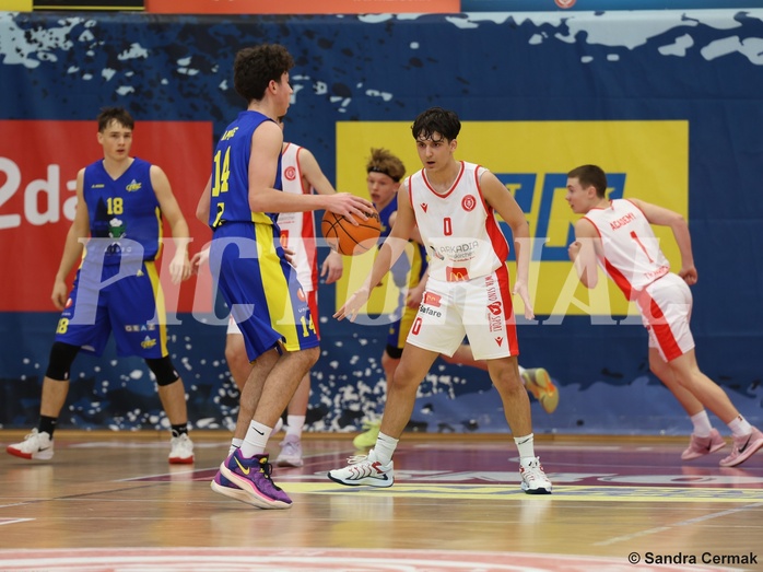 Basketball Superliga 2024/25, SLMU16 Traiskirchen Lions Academy  vs. UBSC Graz 


