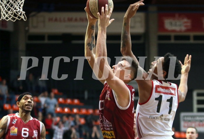 Basketball ABL 2017/18, Grunddurchgang 12.Runde BC Vienna vs. Traiskirchen Lions


