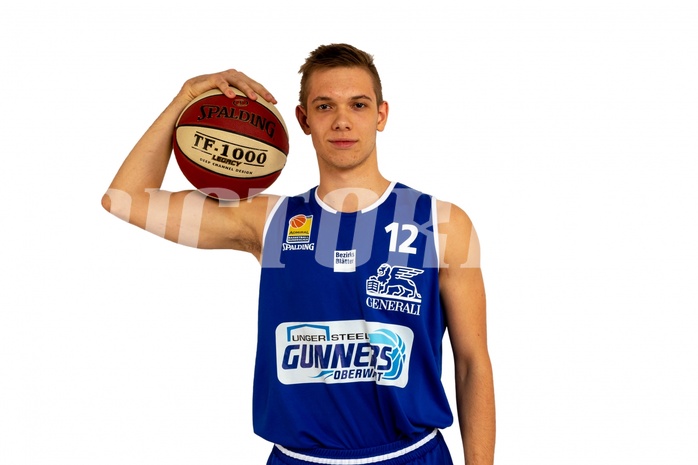 Basketball, ABL 2018/19, Media, Oberwart Gunners, Jonathan Knessl (12)