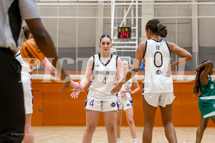 26.01.2025 Österreichischer Basketballverband 2024/25, SLWU19, Vienna United vs. UBI Graz
