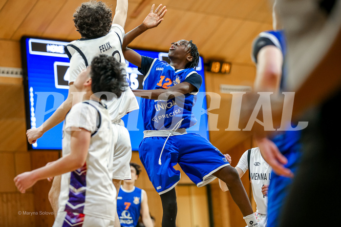 06.04.2025 Österreichischer Basketballverband 2024/25, SLMU16, Post SV Wien vs. BBU Salzburg