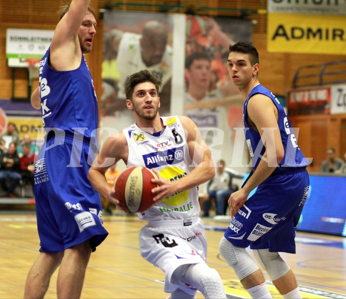 Basketball ABL 2015/16 Grunddurchgang 12.Runde Gmunden Swans vs. Oberwart Gunners


