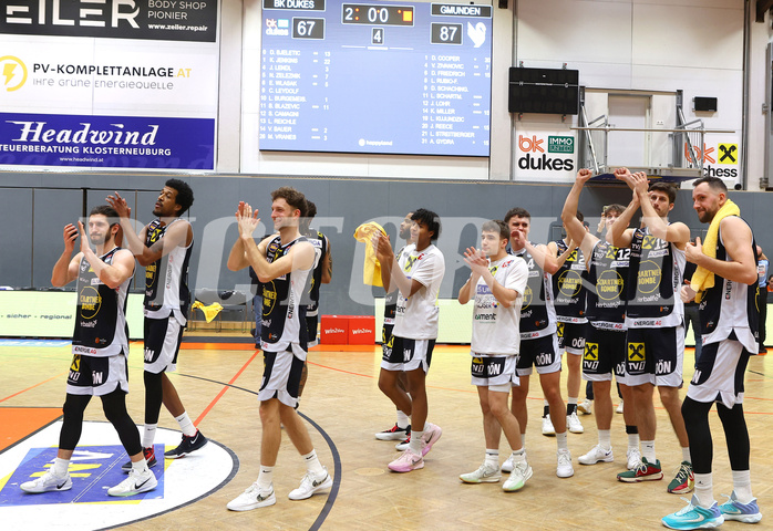 Basketball Superliga 2024/25, Grunddurchgang 21.Runde Klosterneuburg Dukes vs. Gmunden Swans


