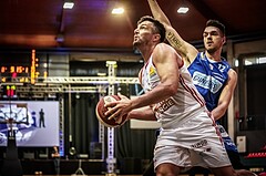 Basketball, ABL 2017/18, Grunddurchgang 36.Runde, BC Vienna, Oberwart Gunners, Stjepan Stazic (7)