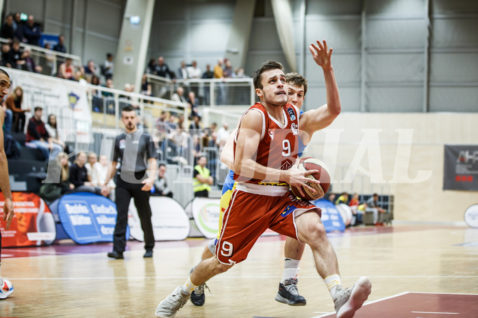 Basketball, Admiral Basketball Superliga 2019/20, Grunddurchgang 18.Runde, SKN St. Pölten Basketball, Traiskirchen Lions, Paul Isbetcherian (9)
