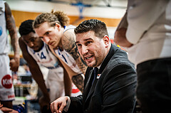 Basketball, bet-at-home Basketball Superliga 2021/22, Grunddurchgang Runde 16, Oberwart Gunners, Klosterneuburg Dukes, Horst Leitner (Coach)