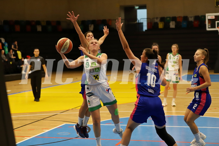03.10.2021, Basketball Damen Superliga 2021/22, Grunddurchgang 1.Runde,  
UBI Graz vs. UBSC Graz