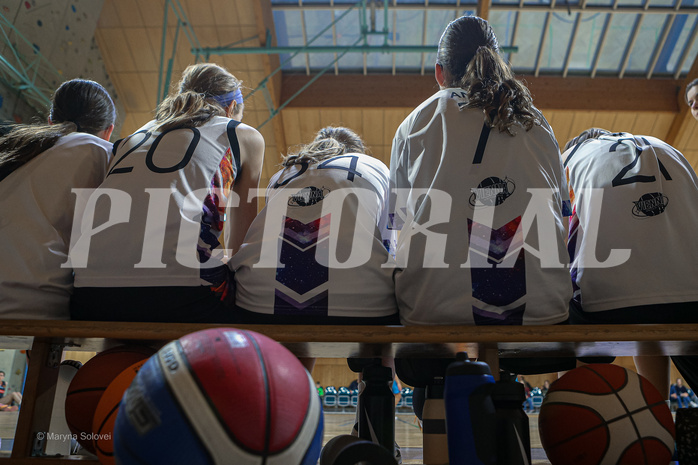 23.02.2025 Österreichischer Basketballverband 2024/25, SLWU14 Vienna United vs. Vienna Timberwolves