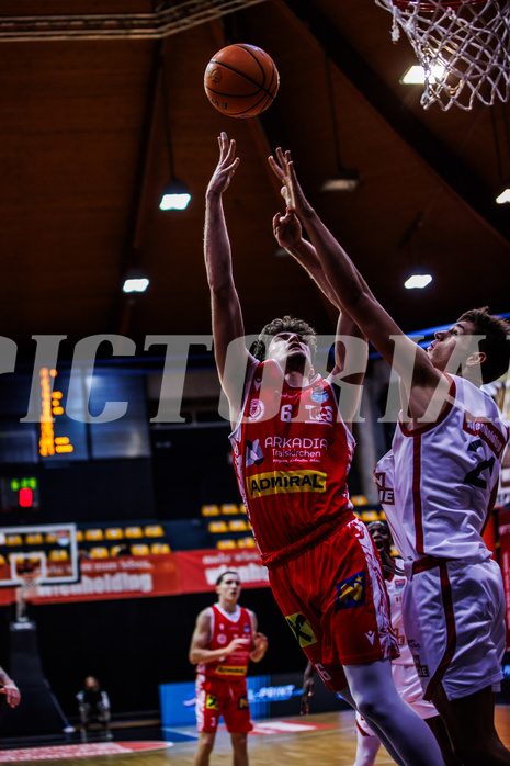 Basketball, Win2Day Superliga 2024/25, Grunddurchgang 13.Runde, BC Vienna, Traiskirchen Lions, Aleksej Kostic (6)