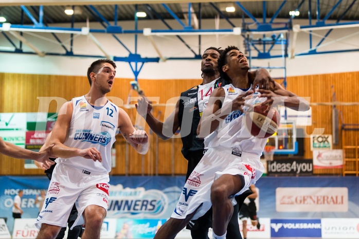 Basketball, ABL 2017/18, Grunddurchgang 3.Runde, Oberwart Gunners, Flyers Wels, Gregg Denzel (9)
