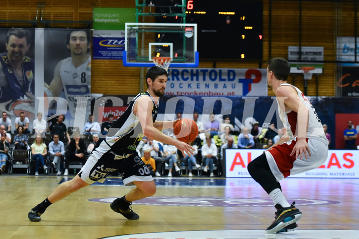 Win2Day Basketball Superliga 2022/23, Playoff,Finale Spiel 1, Swans Gmunden vs BC Vienna,