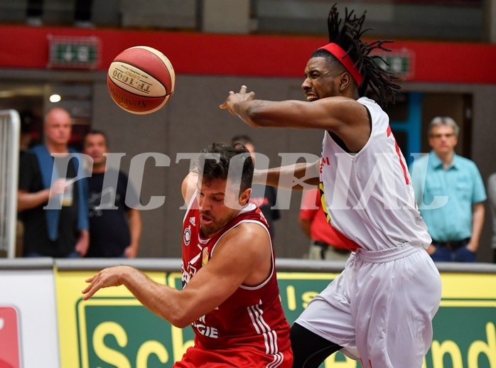 Basketball ABL 2017/18 PlayOff VF1 Flyers Wels vs BC Vienna
