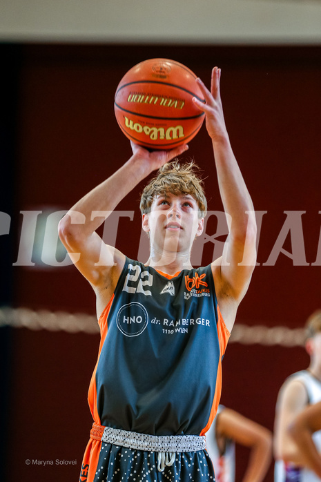 23.03.2025 Österreichischer Basketballverband 2024/25, SLMU16, Post SV Wien vs. Basket Dukes