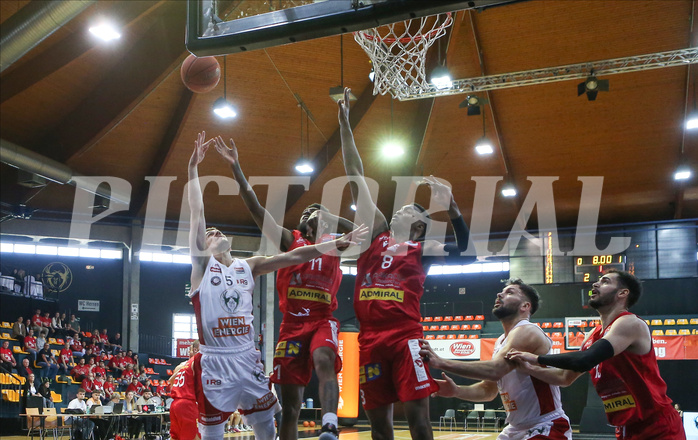Basketball Superliga 2021/22,Viertelfinale Spiel 3 BC Vienna vs. Traiskirchen Lions