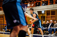 Basketball, win2day Basketball Superliga 2023/224, Grunddurchgang Runde 18, BBC Nord Dragonz, Oberwart Gunners, Paul Rotter (6)