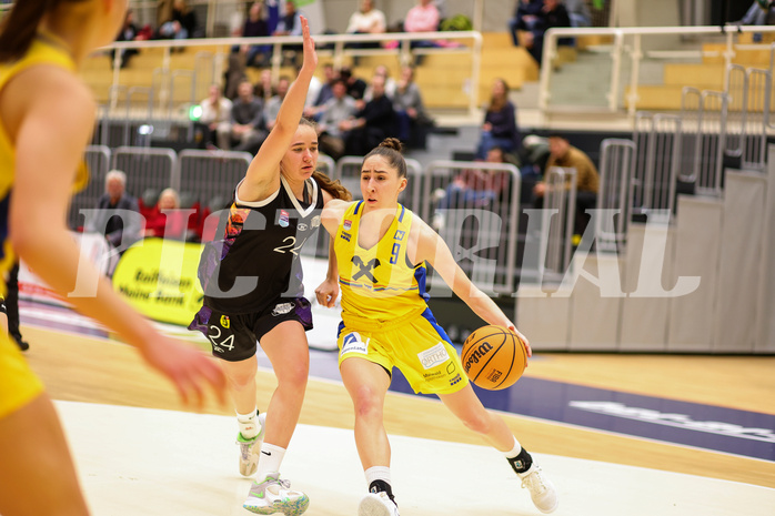 Basketball Damen Superliga 2023/24, Grunddurchgang 9.Runde SKN St. Pölten vs. Vienna United