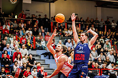 Basketball, win2day Basketball Superliga 2024/25, Grunddurchgang 20.Runde, Traiskirchen Lions, BBC Nord Dragonz, Moritz Lanegger-Rest (8)