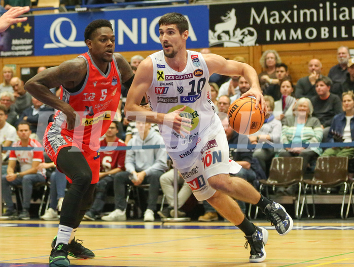 Basketball Superliga 2022/23, Grunddurchgang Spiel 7 Gmunden Swans vs. Traiskirchen Lions


