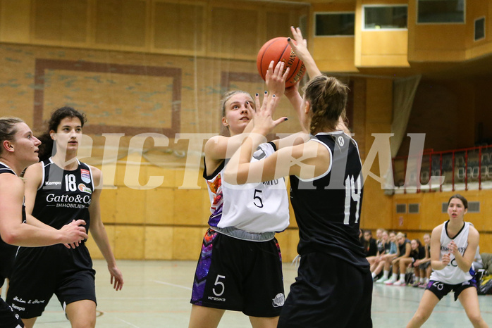 Basketball Damen Superliga 2022/23, Grunddurchgang 6.Runde Vienna United vs. Basket Flames