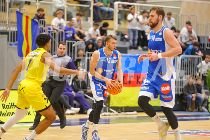 Basketball Superliga 2023/24, Grunddurchgang 10.Runde SKN St. Pölten vs. Oberwart Gunners


