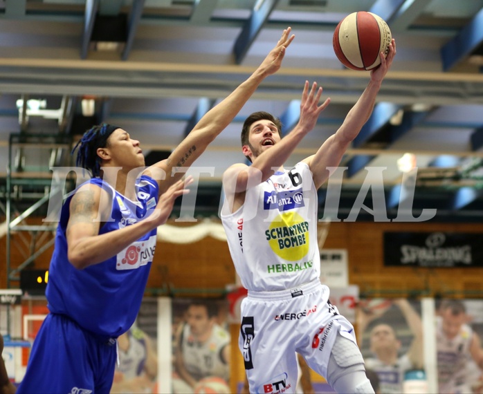 Basketball ABL 2015/16 Playoff Viertelfinale Spiel 3 Gmunden Swans vs. Oberwart Gunners



