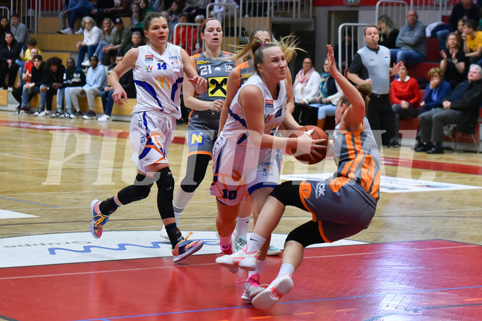 Basketball Superliga 2021/22, Halbfinale Spiel 2,
DBB LZ OÖ vs BK Raiffeisen Duchess Klosterneuburg,

