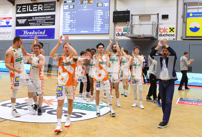 Basketball Superliga 2023/24, Playoff, Viertelfinale Spiel 3 Klosterneuburg Dukes vs. Kapfenberg Bulls


