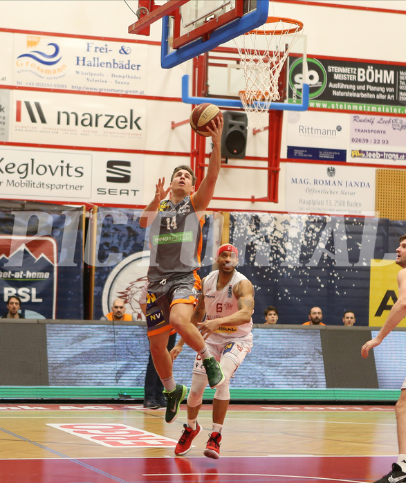 Basketball Superliaga 2020/21, Grunddurchgang 14.Runde Traiskirchen Lions vs. Klosterneuburg Dukes