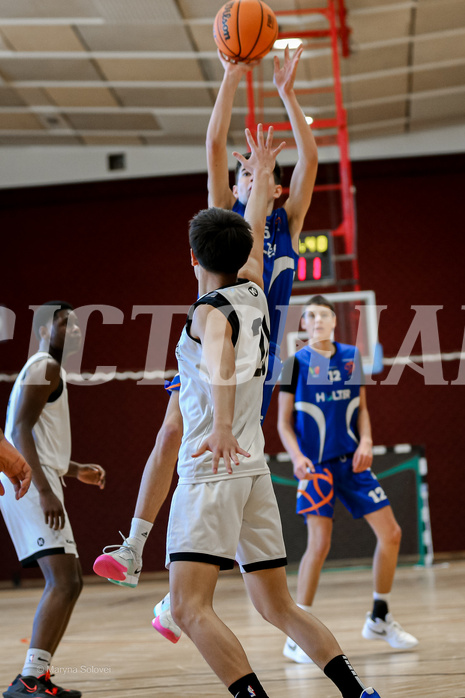 02.03.2025 Österreichischer Basketballverband 2024/25, SLMU16 Basket Flames WAT vs. FCN Baskets Wels