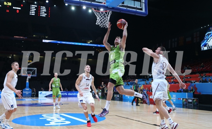 Basketball Eurobasket 2015  Team Latvia vs. Team Slovenia


