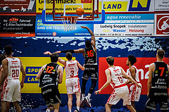 Basketball, Win2Day Superliga 2024/25, Grunddurchgang 15.Runde, Traiskirchen Lions, Fuerstenfeld Panthers, Juan Esteves-Garcia Coffi (16)