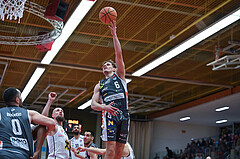 Basketball, Superliga 2024/25, Plazierungsrunde 7.Runde, Flyers Wels vs. Klosterneuburg Dukes,
