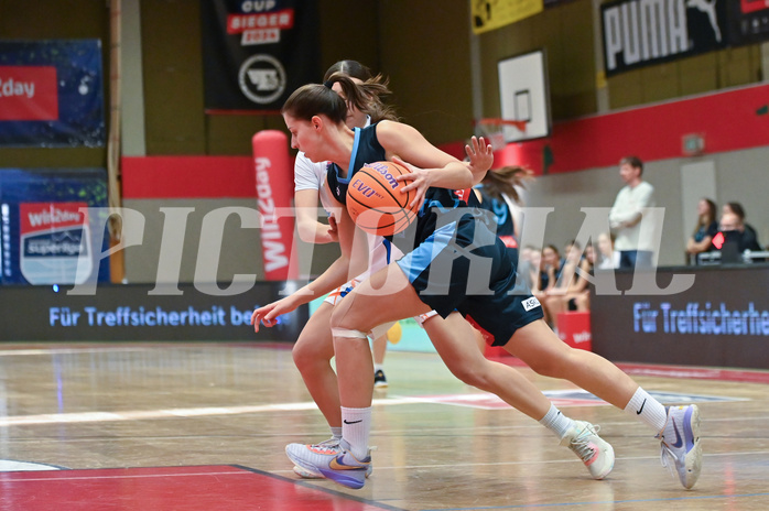 Basketball Superliga 2024/25, Grunddurchgang 8.Runde, DBB Wels vs Vienna Timberwolves,

