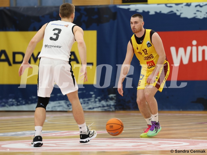 Basketball Zweite Liga 2024/25, Grunddurchgang 17.Runde Traiskirchen Lions NextGen vs. Raiders Tirol


