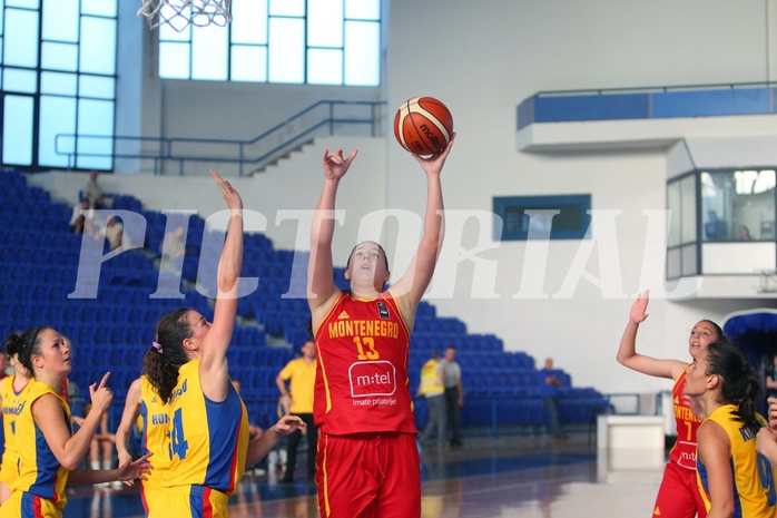 FIBA Europe EC U20 Women Division B Romania vs Montenegro